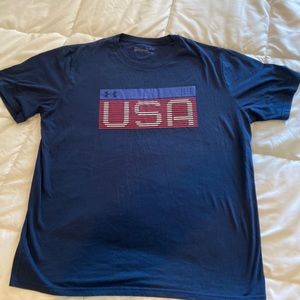 Men’s short sleeve T-shirt USA graphic